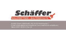Kundenlogo von Schäffer GmbH Malerbetrieb