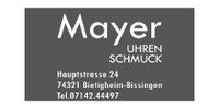 Kundenlogo Mayer - Uhren Schmuck