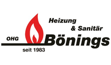 Kundenlogo von Bönings OHG Heizungsbau