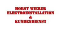 Kundenlogo Horst Wierer Elektroinstallation & Kundendienst