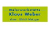 Kundenlogo von Malerwerkstätte Klaus Weber