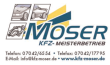 Kundenlogo von Peter Moser KFZ-Meisterbetrieb