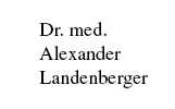 FirmenlogoLandenberger Alexander Dr.med. Ludwigsburg