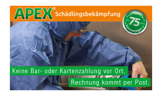 APEX Schädlingsbekämpfung in Menden im Sauerland - Logo