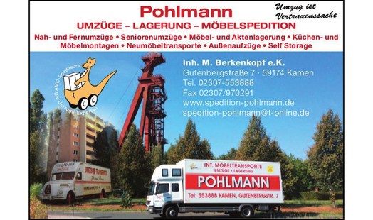 Möbelspedition Pohlmann Inh. Martin Berkenkopf in Kamen - Logo