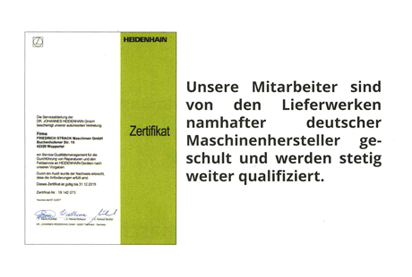 Bildergallerie Strack Maschinen Wuppertal