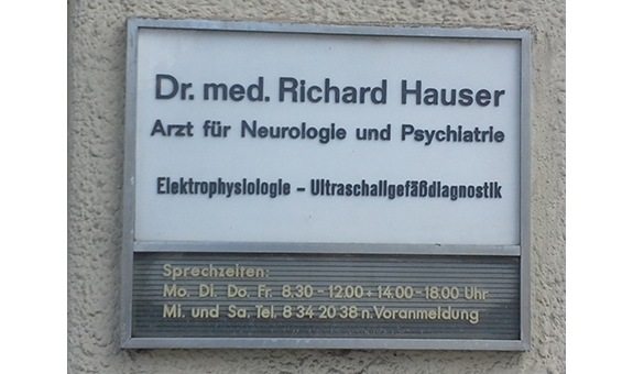 Hauser Richard Dr Med 12163 Berlin Steglitz Offnungszeiten