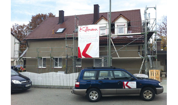 Malerbetrieb Killmann Fassade in Barbing - Logo