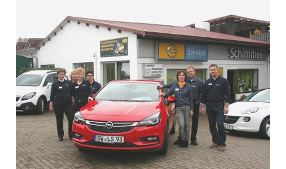 Autohaus Schimmel in Breitbach Gemeinde Oberschwarzach - Logo