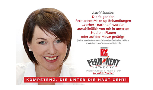 Permanent in the City Permanent Make-up by Astrid Stadler in Plauen - Logo