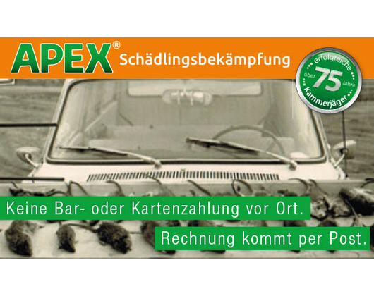 Kundenfoto 7 APEX Schädlingsbekämpfung