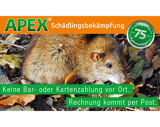 Kundenfoto 8 APEX Schädlingsbekämpfung