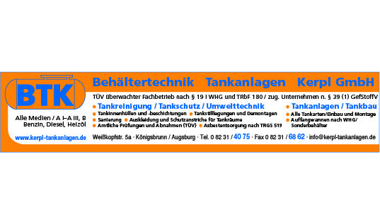 Kerpl Tankservice in Königsbrunn bei Augsburg - Logo