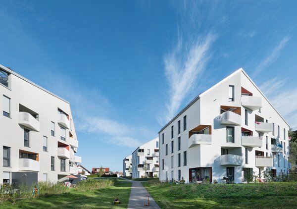 Wohnbebauung „Auf der Ludwigshöhe / Sligostraße“ Kempten, © Rainer Retzlaff