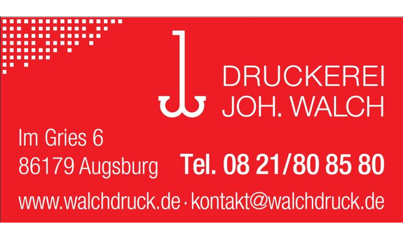 Walch Joh. GmbH & Co. in Augsburg - Logo