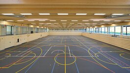 Sporthalle Stadtbergen, © Rainer Retzlaff Photographie