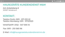Bild 10 Hausgeräte-Kundendienst M & M in Veitsbronn