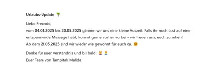Bild 2 Tampitak in Niederwerrn