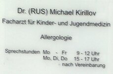 Bild 1 Michael Kirillov Facharzt für Kinder- u. Jugendmedizin in Krefeld