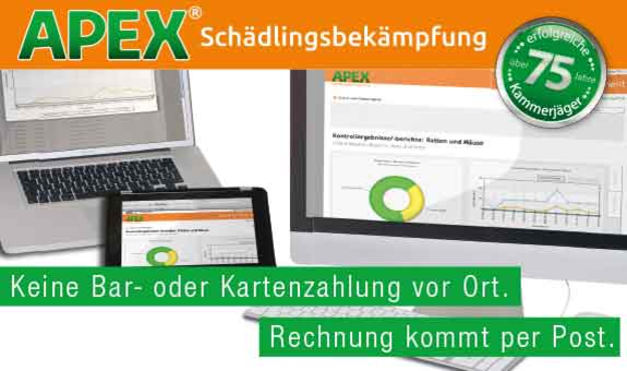 APEX Schädlingsbekämpfung in Nettetal - Logo