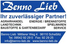 Bild 1 Lieb Benno GmbH & Co.KG Landw.Lagerhaus,Baustoffe,Brennstoffe in Scheßlitz