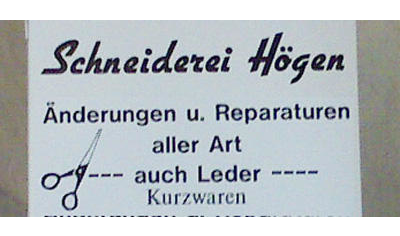 Schneiderei Högen & Maßmanufaktur Schneider / Inh. Tanja Schneider in Kulmbach - Logo