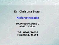 Bild 1 Braun Christina Dr. & Braun Stefan Dr. in Weiden