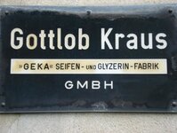Bild 1 Gottlob Kraus "Geka"- Seifen- u. Glycerin - Fabrik GmbH in Schweinfurt