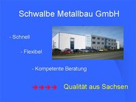 Bild 1 Schwalbe Metallbau GmbH in Mülsen
