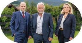 Bild 1 Dr. Michael Schröter & Regina Kummer & Ludwig Wenzl in Viechtach