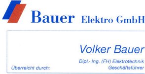 Bild 1 Bauer Elektro in Bad Brückenau