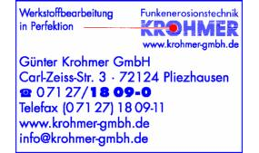 Funkenerosionstechnik Krohmer in Pliezhausen - Logo