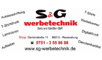 S & G Werbetechnik in Ravensburg - Logo