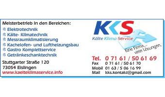 KKS Kälte - Klima - Service, Inh. Michael Schneiker in Eislingen Fils - Logo