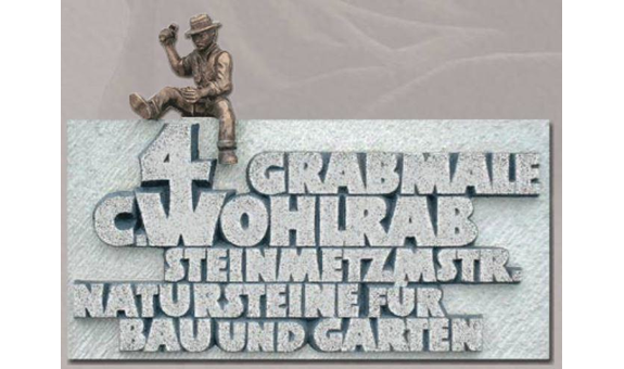 Christoph Wohlrab Steinmetzmeister, Grabmale u. Natursteinarbeiten in Markdorf - Logo