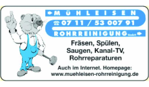 Mühleisen Rohrreinigung GmbH in Schmiden Gemeinde Fellbach - Logo