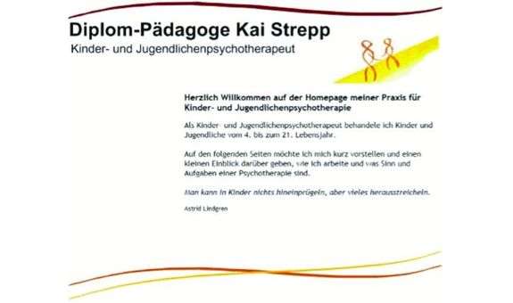 Diplom-Pädagoge Kai Strepp Kinder- und Jugendlichenpsychotherapeut in Ochsenhausen - Logo