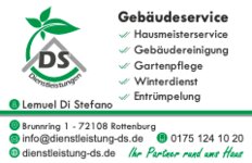 Bild 1 DS Dienstleistungen - (Gebäudeservice - Objektbetreuung / Gebäudereinigung / Gartenpflege) in Rottenburg am Neckar