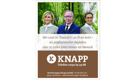 Bestattungen Knapp GmbH in Heilbronn am Neckar - Logo