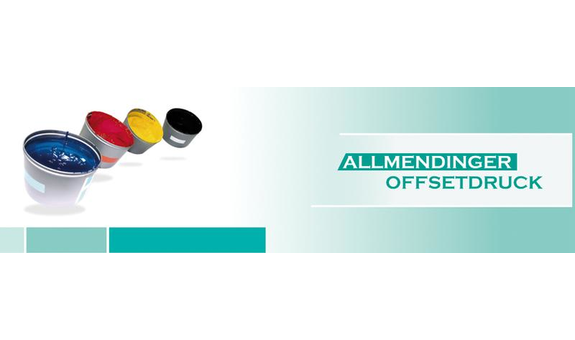 Allmendinger Druckerei in Zell unter Aichelberg - Logo