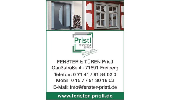 Fenster & Türen Pristl GmbH in Benningen am Neckar - Logo