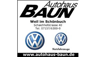 Autohaus Baun GmbH in Weil im Schönbuch - Logo