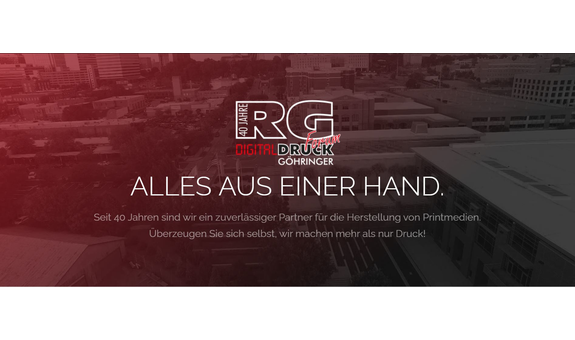 RG-Druck Göhringer in Pfedelbach - Logo