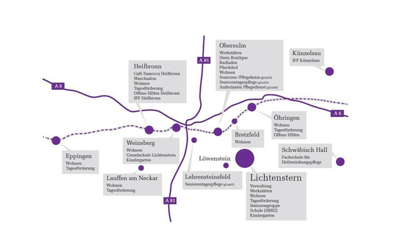 Evangelische Stiftung Lichtenstern in Lichtenstern Stadt Löwenstein - Logo