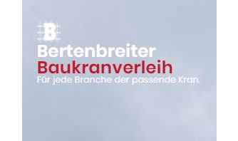 BERTENBREITER KRANVERLEIH in Michelbach an der Lücke Gemeinde Wallhausen in Württemberg - Logo