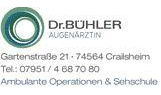 Bühler Corinna Dr.med., Fachärztin für Augenheilkunde in Crailsheim - Logo