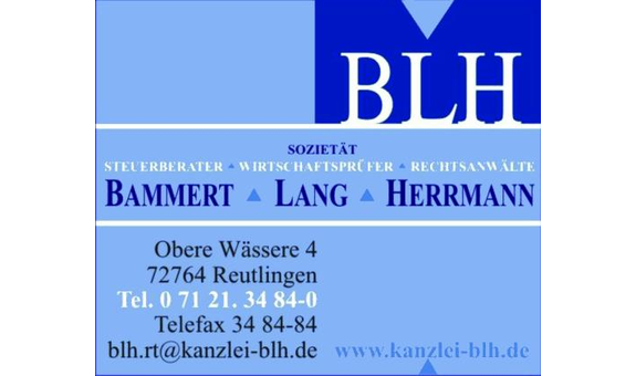 BW Bammert Lang Partnerschaft mbB in Reutlingen - Logo