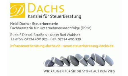 Dachs Heidi Kanzlei für SteuerBeratung in Bad Waldsee - Logo