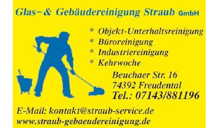 Glas & Gebäudereinigung Straub GmbH in Freudental in Württemberg - Logo