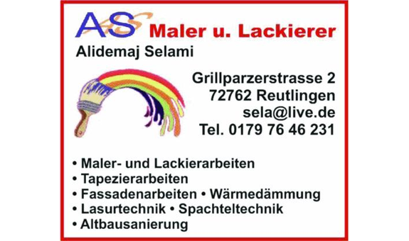 AS Maler u. Lackierer in Reutlingen - Logo